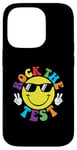 iPhone 14 Pro Rock The Test Day Exam Teacher Funny Testing School Student Case