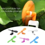 Usb Mobile Small Fan Power Cooling Mini Travel Laptop Keyboa D Green