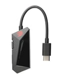 Freq Dac Adaptateur Audio Jack Vers Usb-C 7.1 Virtuel Surround - Convertisseur Pour Casque Analogique Numérique Externe Pour Jeux Vidéo, Smartphone, Pc, Mac[VID060166]