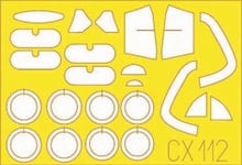 Eduard Accessories Cx112 - 1:72 Me 163B Komet - Masking Film - New