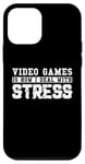 iPhone 12 mini Funny Video Games Lover, Deal with Stress Case