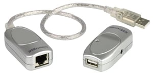 Dr Bott Câble d'extension USB 1.1 Extender 60 m Argent