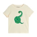 Mini Rodini T-shirt med ormgrafik i Offwhite | Vit | 80/86 cm