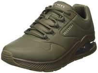 Skechers Men's UNO 2 Sneaker, Olive, 9.5 UK