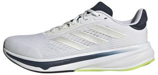 adidas Men's Response Super M Running Shoes, Cloud White/Zero Metalic/Lucid Lemon, 7.5 UK