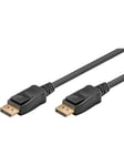 Pro DisplayPort 2.1 - Skærmkabel - 5m - Sort