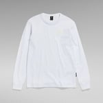 T-shirt G-Star Raw  F23455-C336 PREMIUM BASE-110 WHITE