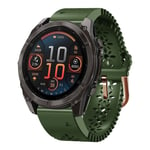 Garmin Fenix 8 AMOLED 43mm Klockarmband i silikon - Grön