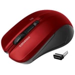 Promate Ergonomic Wireless Mouse with Ambidextrous Design CONTOUR  Blue