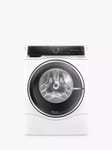 Bosch Series 8 WNC25410GB Freestanding Washer Dryer 10.5kg/6kg Load, 1400rpm Spin, with Autodose, White