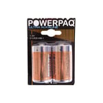Powerpaq Ultra Alkaline D batteri 1,5V - 2 st.