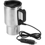 Bouilloire Usb,Thermos Électrique, 12V Voiture Électrique Bouilloire Tasse Voyage En Acier Inoxydable,Coupe De Voiture Électr[H445]