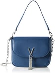 Valentino by Mario Valentino Divina, Sac à Main Femme, Bleu (Blu), 8x17x23 Centimeters (B x H x T)