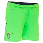 Macron SSL M20 Short de Course Officiel Jr Away SS Lazio 2020/21 pour Enfant, Vert Fluo, JL