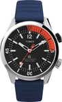 Timex Waterbury Dive Mens Black Watch TW2V73500 Silicone - One Size