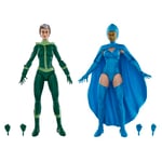 Marvel Legends Series, Rogue et Destiny, Figurines inspirée des Bandes dessinées