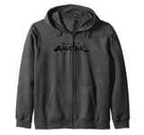 Avatar: The Last Airbender Painted Show Ideograph Zip Hoodie