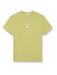 Calvin Klein Jeans MONOLOGO Tee T-Shirt S/S, Leek Green, M Homme