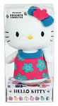 JEMINI 024062 Hello Kitty Peluche +/- 11 CM avec Enceinte Bluetooth - Livraison ALÉATOIRE : Robe Rose OU Bleu