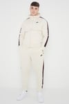 Nike Mens Tribute Poly Tracksuit In Cream - Size X-Large