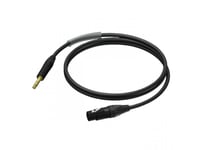 Cable Procab Jack 3.5 Mm - Xlr 1.5 M Black (Pra723/1.5)