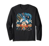 Disney Fantasia Mickey Mouse Sorcerer’s Apprentice Retro Long Sleeve T-Shirt