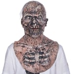 Scary Walking Dead Zombie Mask Lateksi kammottava Halloween-asu Kauhu Bloody Adult Halloween Rekvisiitta koristelu