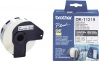 Brother P-Touch QL 500 BS - Runde etiketter 12 hvit (1200) DK11219 49468