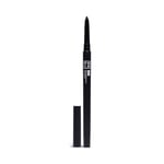 3INA MAKEUP - The Automatic Lip Pencil 900 - Noir - Crayon a Lèvres Noir Matte Longue Tenue - Lip Liner Waterproof avec Taille-Crayon Intégré - Vegan - Cruelty Free