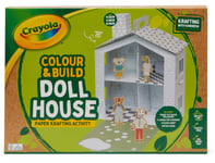 Crayola Colour & Build Doll House Paper Krafting Activity