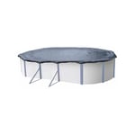 Bestway - Bâche d'hivernage pour piscine ovale de 6,10 x 3,65 m à 6,50 x 4,10 m