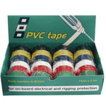 PSP Pvc tape isoleringsbånd 19mm2x0m sort