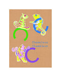 Komar Tableau Mural | ABC Animal C | Posters, Lettres pour Chambre d'enfant, Tableau, Salon, Chambre à Coucher, décoration, Impression d'art | sans Cadre | P036C-40 x 50 | Dimensions : 40 x 50 cm