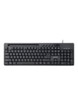 Gembird KB-UM-108 - keyboard - Tastatur - Amerikansk engelsk - Sort