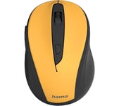 Hama MW-400 V2 Wireless Optical Mouse - Yellow, Yellow