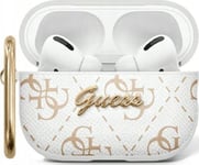 Guess Guess Guap2pg4gph Airpods Pro 2 (2022/2023) Cover White/White 4G Hook