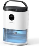 Deshumidificateur D Air, 2300 Ml Déshumidificateurs Avec 3 Modes, Surveillance En Temps Réel, Déshumidificateur Electrique Double Semi-Conducteur, Dégivrage Automatique, Minuterie 48H