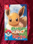 Nintendo Pokemon Lets Go! Eevee Monster Ball Plus Set Switch from Japan