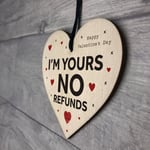 Valentines Day Funny Heart Gift For Him Her Wooden Gift For Boyfriend Girlfriend