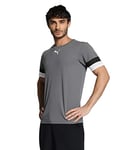 PUMA teamRISE Jersey, Smoked Pearl-puma Black-puma White, XL