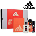 Parfum Homme adidas Team Force EDT 100ml Déodorant Gel Douche Serviette Housse