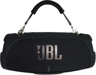 Dur Silicone de Voyage Housse pour JBL Xtreme 3 Enceinte Bluetooth,Venez avec Une poignée Confortable (Silicone,Noir)