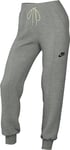 Nike FB8330-063 Sportswear Tech Fleece Pants Women's DK Grey Heather/Black Size XL-T