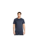 NIKE Men's Dri-fit Ready T-Shirt, Obsidian/Black, S