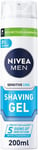 NIVEA MEN Sensitive Cooling Shaving Gel(200 ml), Alcohol-Free Cool Sensitive... 