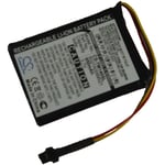 Batterie li-ion 950mAh pour tom tom tomtom 1EK0.052.02, 4EK0.001.02, One 140, One 140S, One 140S us remplace 6027A0089521