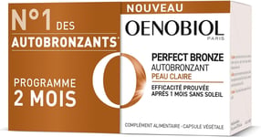 Perfect Bronze Autobronzant Peau Claire, Efficace Dès Le 1Er Mois, 2X30 Capsules