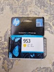 HP F6U14AE 953 Original Ink Cartridge, Yellow, Single Pack