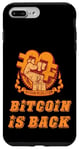 Coque pour iPhone 7 Plus/8 Plus Bitcoin is back Revolution Crypto Partage Argent Monnaie Bitcoin