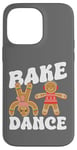 Coque pour iPhone 14 Pro Max Bake Dance, jeu de mots amusant pour biscuits de Noël